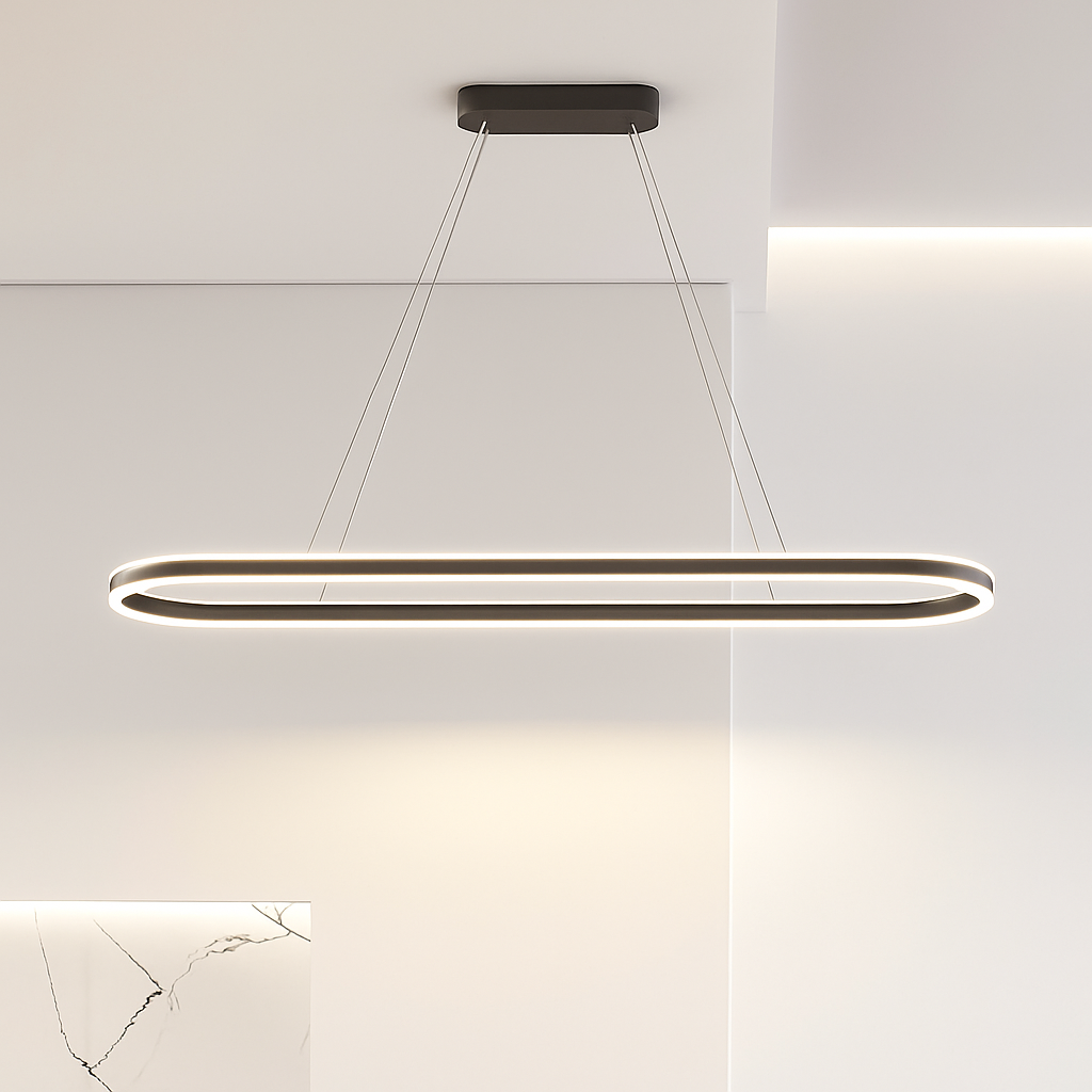 suspension moderne et minimaliste pour éclairage intérieur élégant - vue 3 sur 8