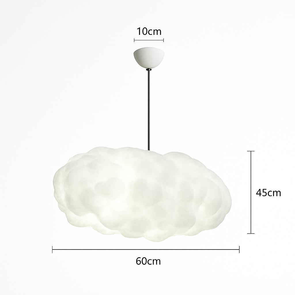 Suspension moderne LED en forme de nuage Kids - vue 5 sur 11