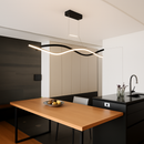 suspension moderne à led pour décoration intérieure élégante