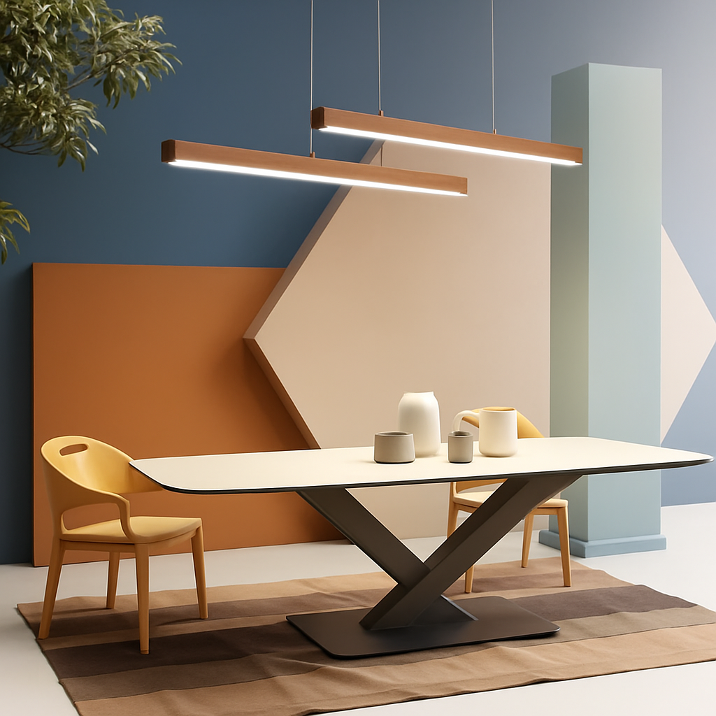 suspension moderne à led pour intérieur élégant et minimaliste - vue 6 sur 16