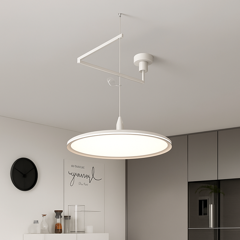 Suspension Moderne LED Salon Salle À Manger Cuisine Lumières Éclairage Intérieur Décor À La Maison Bras Réglable