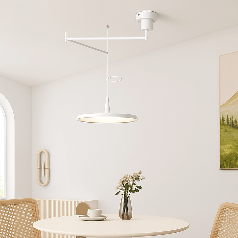 Suspension Moderne LED Salon Salle À Manger Cuisine Lumières Éclairage Intérieur Décor À La Maison Bras Réglable