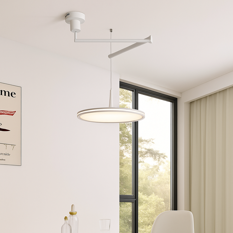 Suspension Moderne LED Salon Salle À Manger Cuisine Lumières Éclairage Intérieur Décor À La Maison Bras Réglable