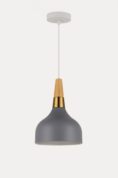 suspension moderne nordique en aluminium rétro pour intérieur design - vue 2 sur 16
