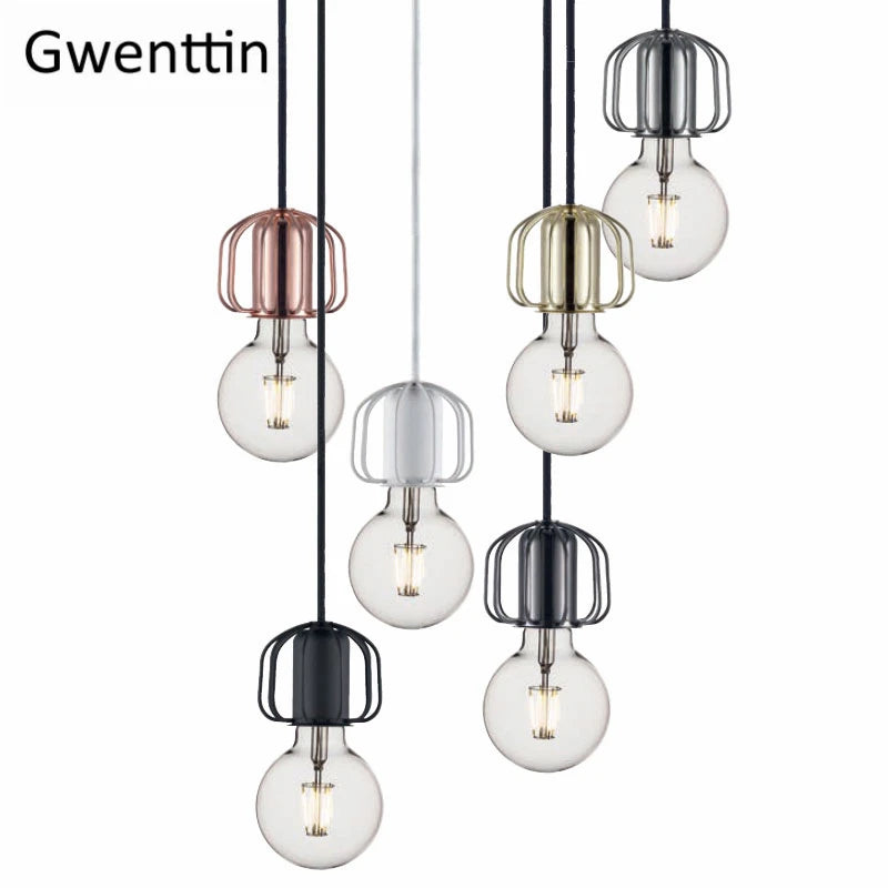 suspension nordique minimaliste en fer pour intérieur