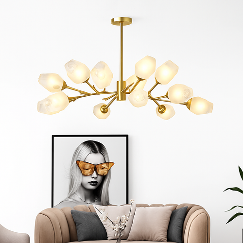suspension nordique pour éclairage intérieur avec lustre - vue 2 sur 16