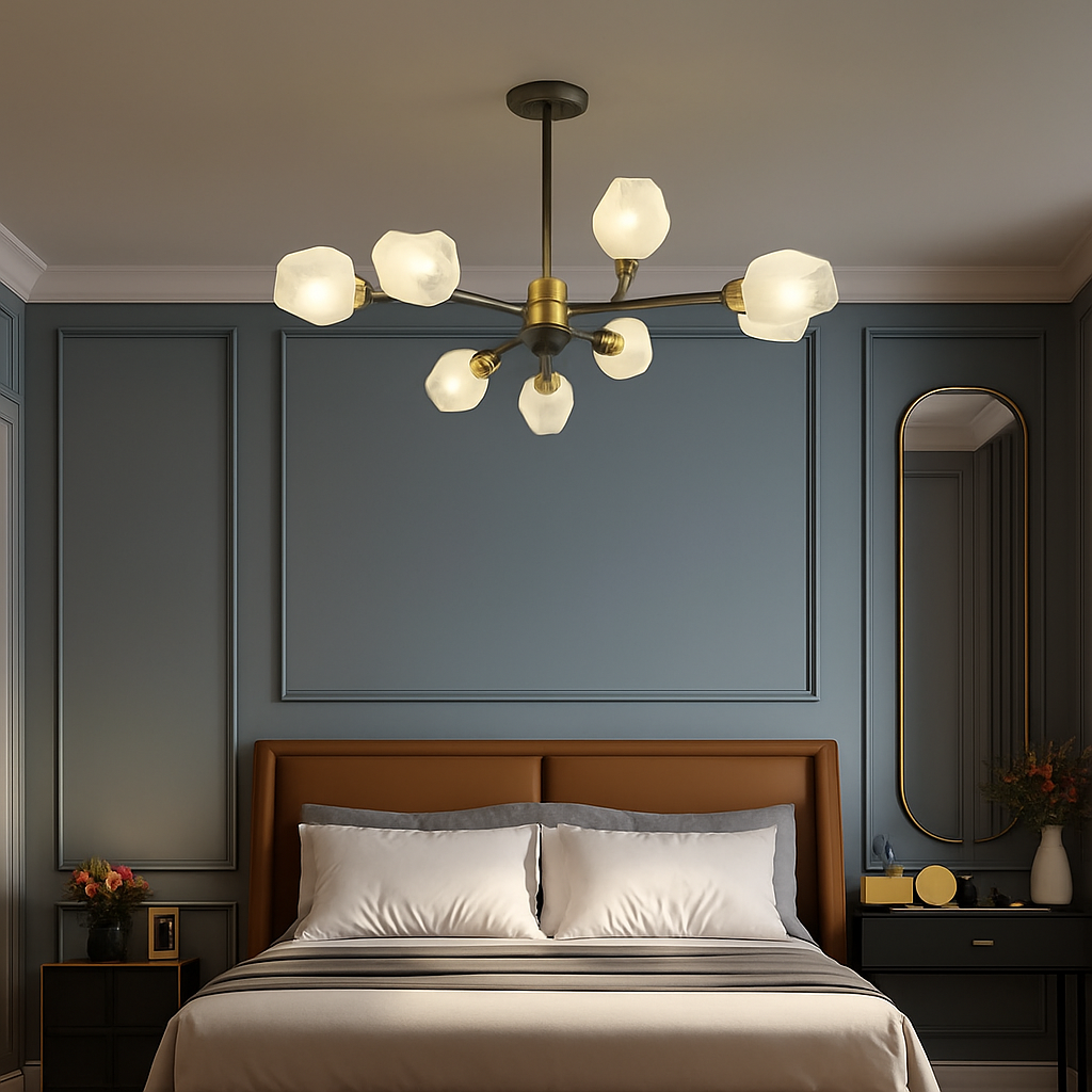 suspension nordique pour éclairage intérieur avec lustre - vue 5 sur 16