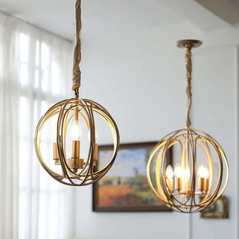 Suspension ronde moderne