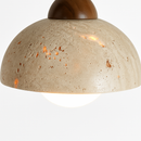 suspension sandyha rétro trou pierre petite créative led décorative