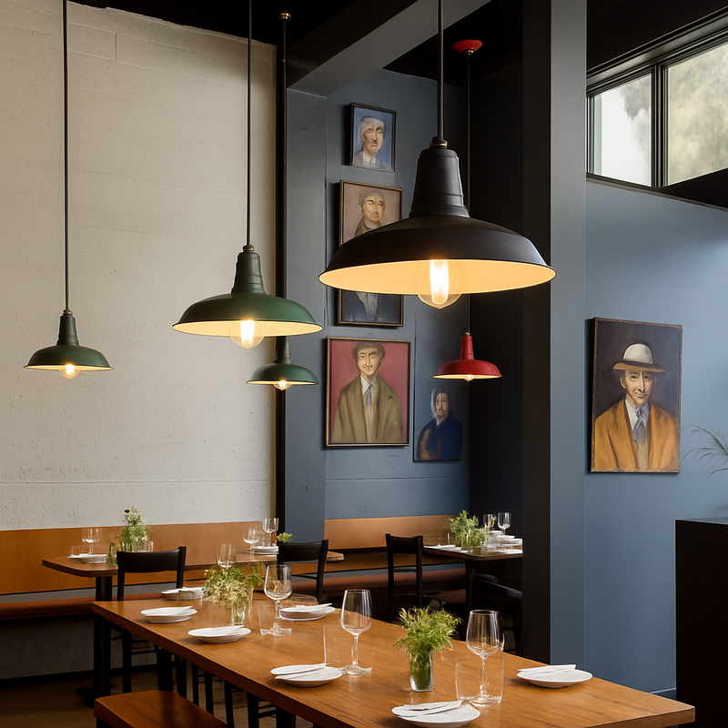 suspension style industriel rétro nordique pour bar loft