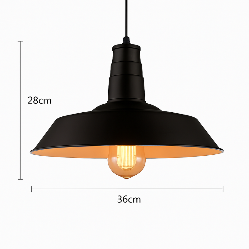 suspension style industriel rétro nordique pour bar loft