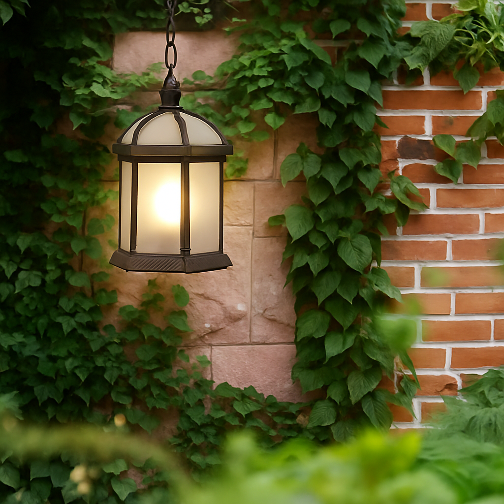 suspension étanche pour extérieur jardin balcon allée - vue 5 sur 8