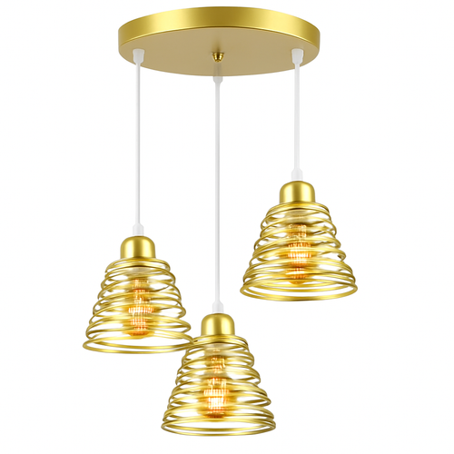 Suspension vintage en fer forgé pour intérieur moderne - vue 14 sur 18