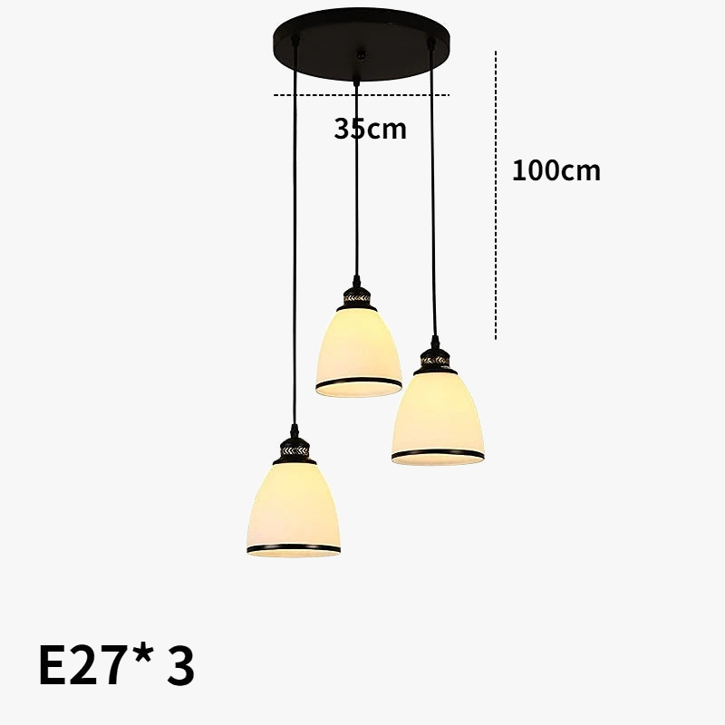 suspension vintage en fer pour décoration intérieure élégante