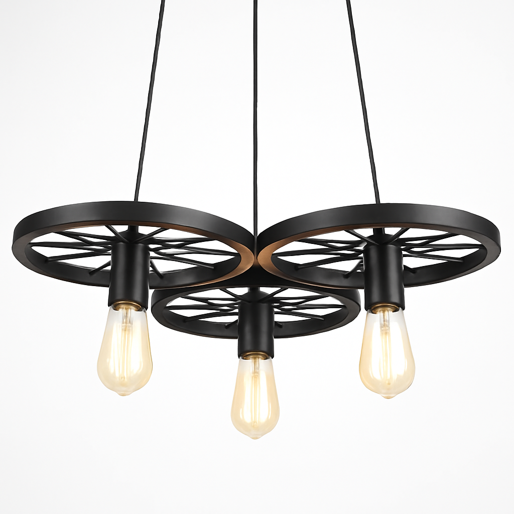 Suspension Vintage en fer Simple
