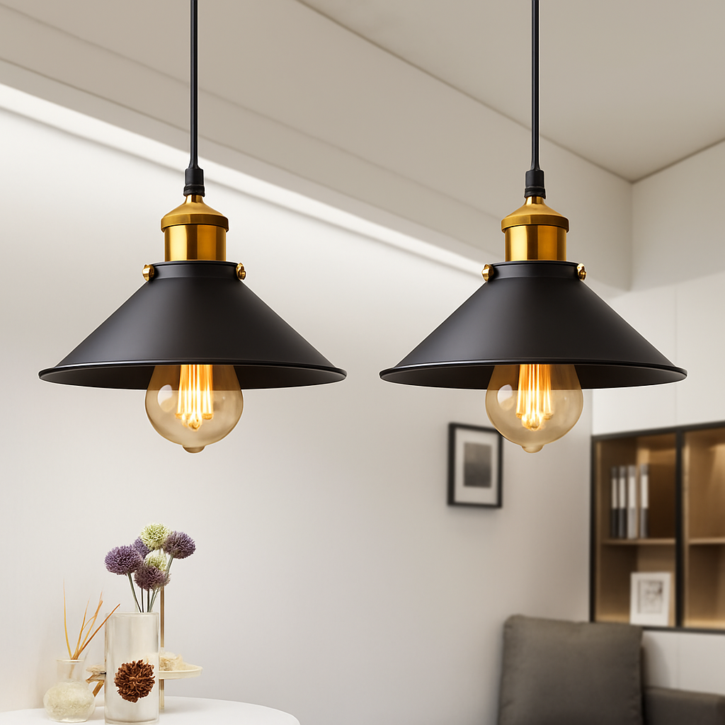 suspension vintage rétro pour éclairage intérieur décoratif