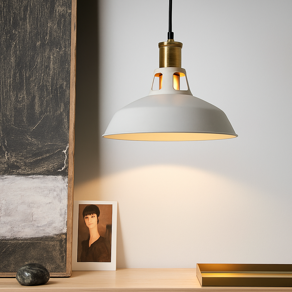 suspension vintage rétro pour éclairage intérieur design élégant - vue 6 sur 10