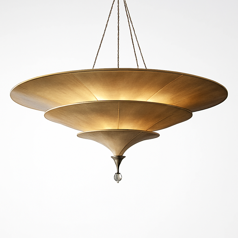 suspension vintage style asiatique wabi-sabi luminaire suspendu