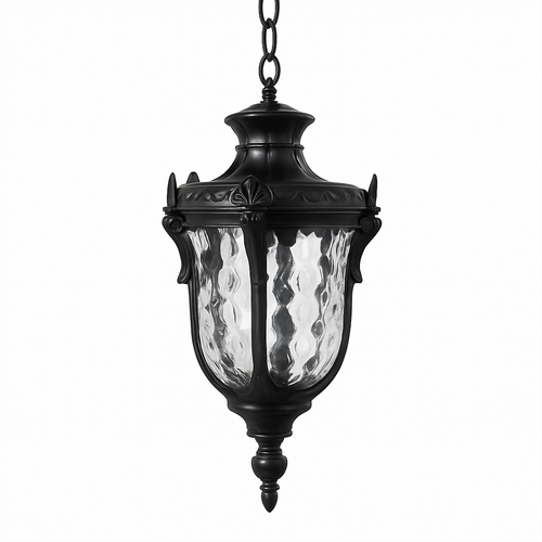 suspension vintage étanche en verre pour jardin et extérieur