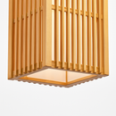 suspension zen bois vintage japonais