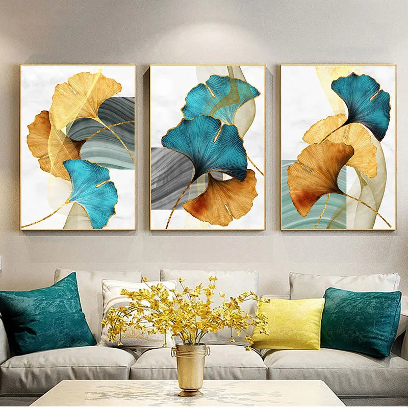 tableau moderne abstrait impression sur toile décoration murale
