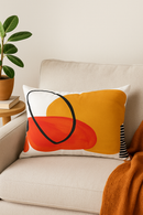 taie d'oreiller décorative avec motifs géométriques pour divers usages
