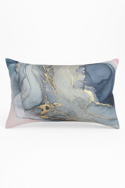 taie d'oreiller rectangulaire décorative style chinois aquarelle 30 x 50 cm