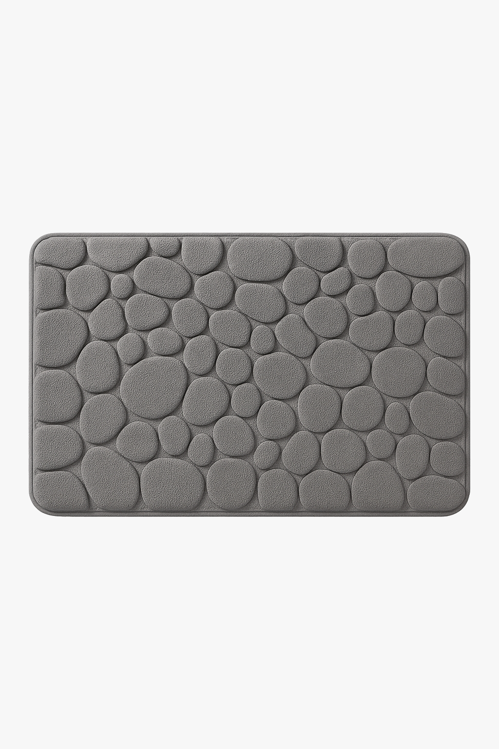 tapis de bain 3d pavés antidérapant absorbant rapide