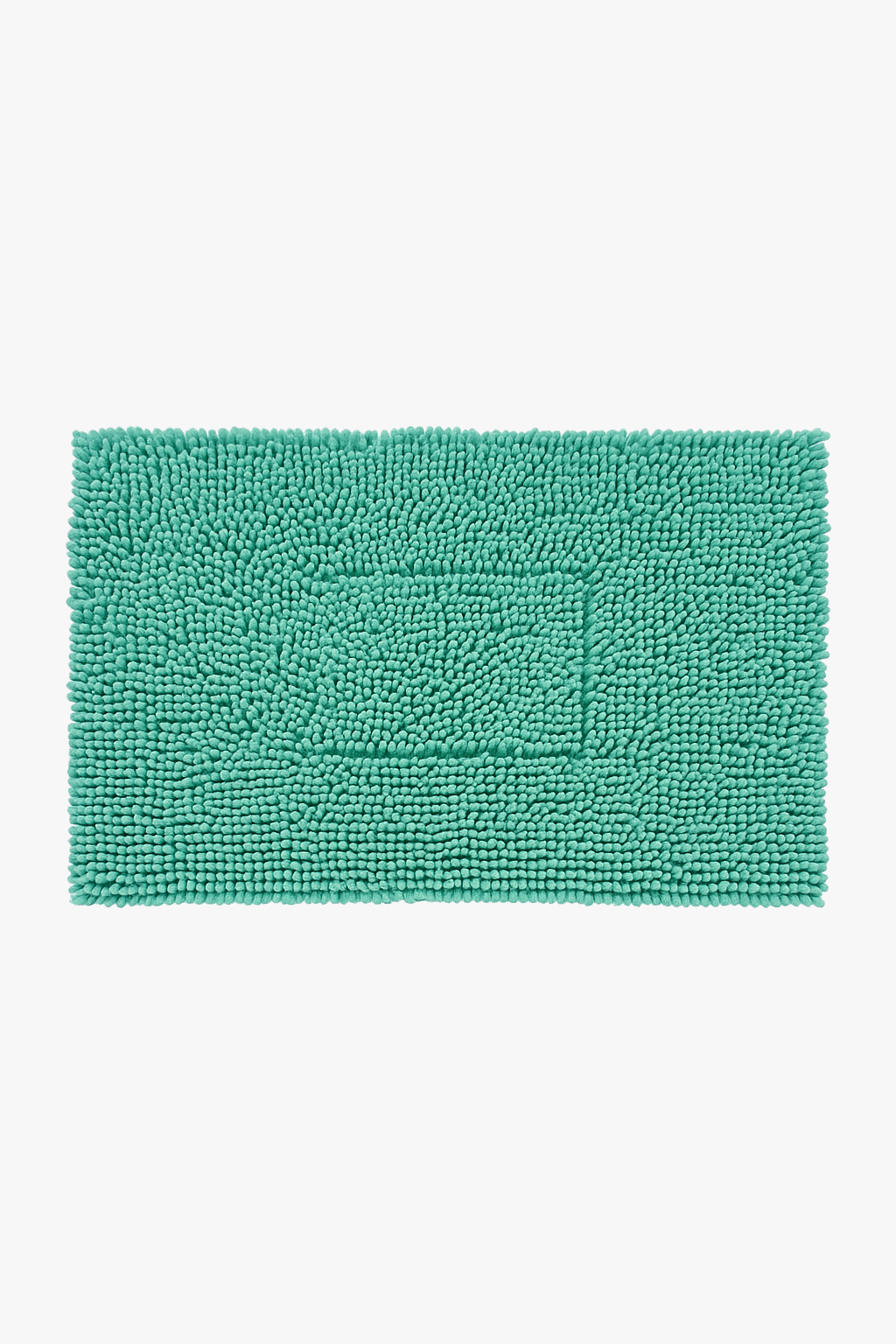Tapis de bain chenille absorbant antiderapant style rayures