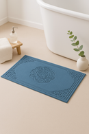 tapis de bain coton absorbant motif cartoon moderne