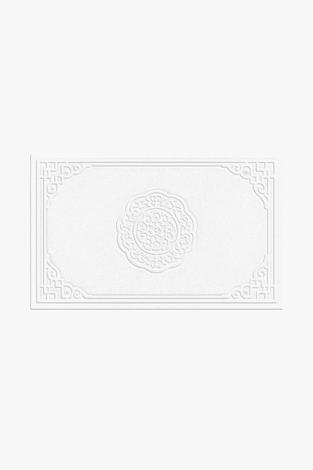 Tapis de bain coton absorbant sechage rapide moderne