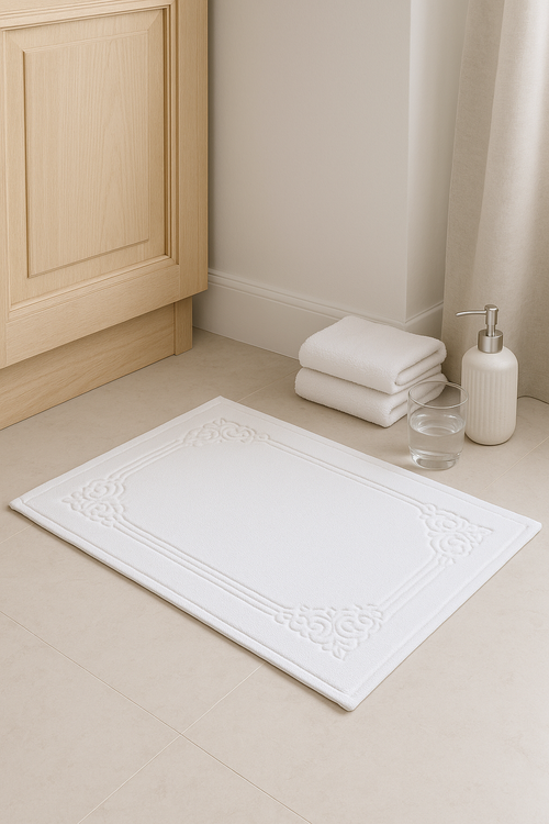 tapis de bain coton épais motif cartoon spa - vue 2 sur 2