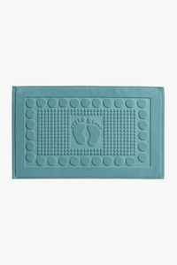 Tapis de bain coton motif cartoon style moderne