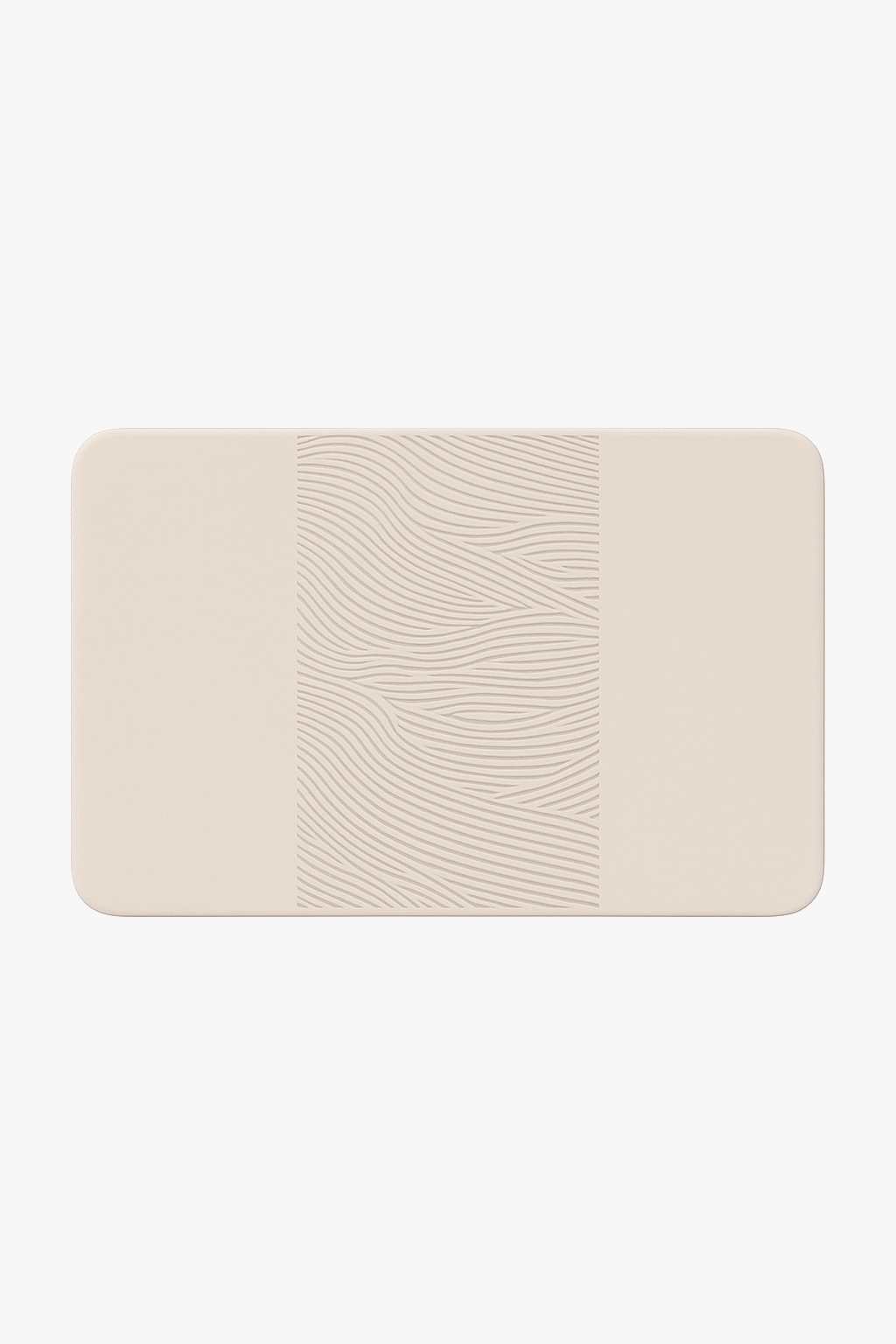 tapis de bain diatomite antiderapant rayures minimalistes modernes
