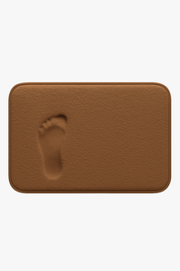Tapis de bain epais antiderapant poils longs absorbant