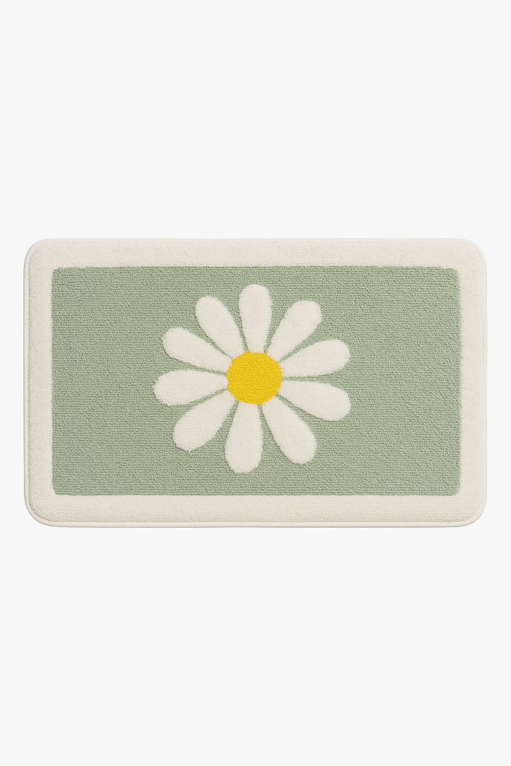 Tapis de bain fleurs mignonnes microfibre antiderapant