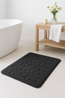Tapis de bain floral microfibre antiderapant absorbant