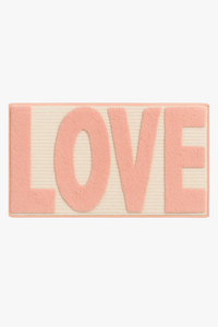 tapis de bain lettres cartoon antiderapant doux absorbant
