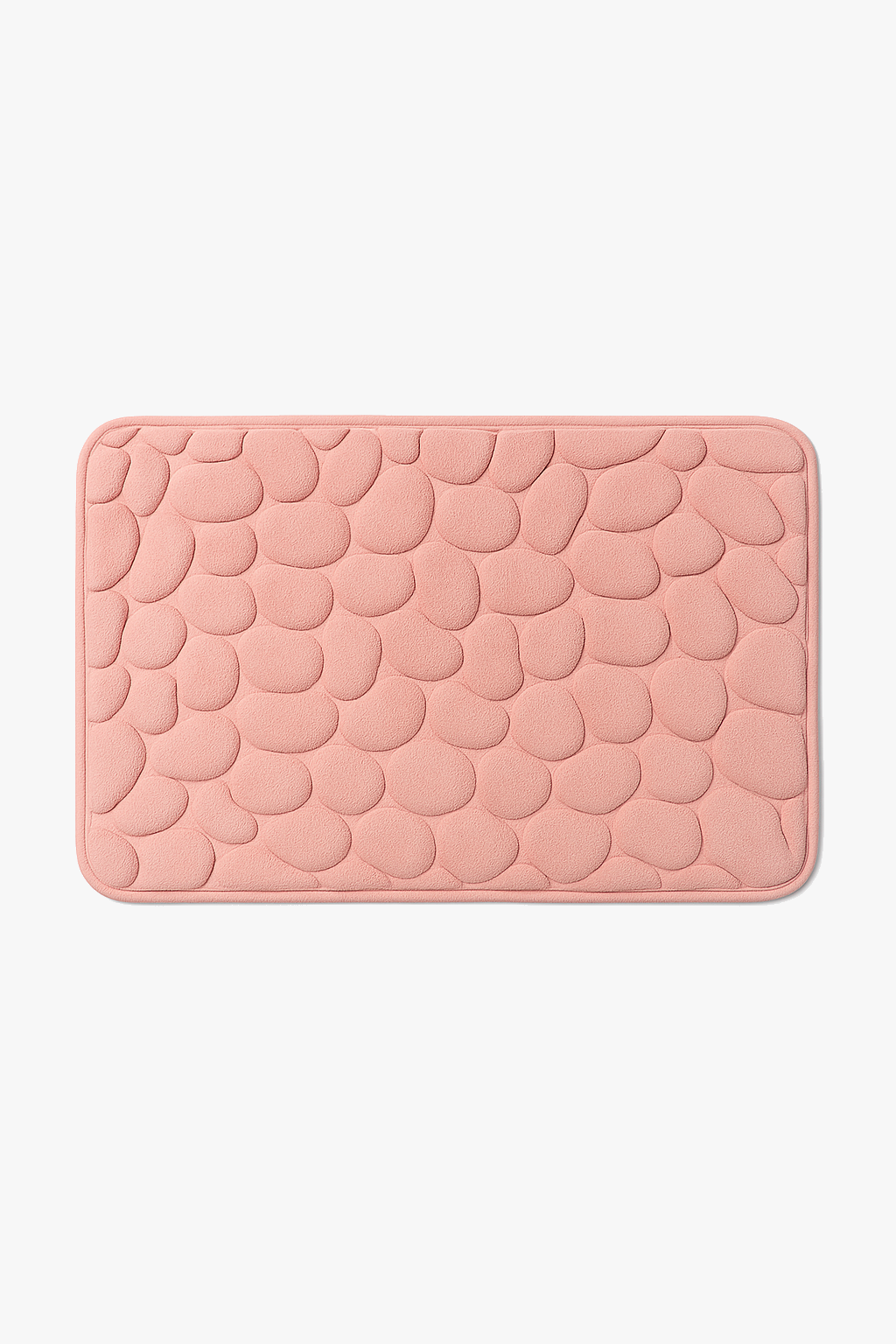 Tapis de bain memoire forme floral moderne absorbant