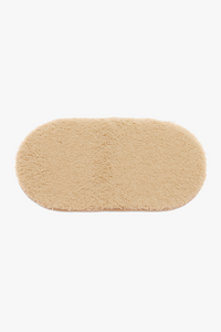 Tapis de bain microfibre antidérapant motif géométrique