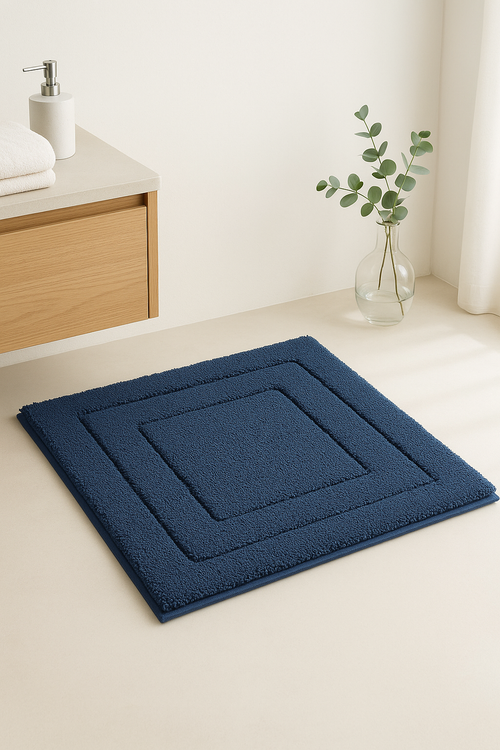 tapis de bain microfibre épais antidérapant absorbant moderne