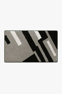 Tapis de bain microfibre moelleux antiderapant style cartoon