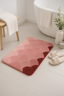 tapis de bain microfibre peluche motif cartoon antiderapant