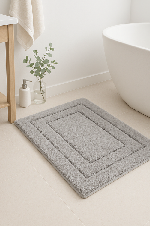 tapis de bain microfibre velours absorbant antidérapant lavable