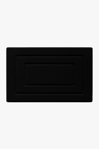 Tapis de bain velours microfibre antiderapant double cadre