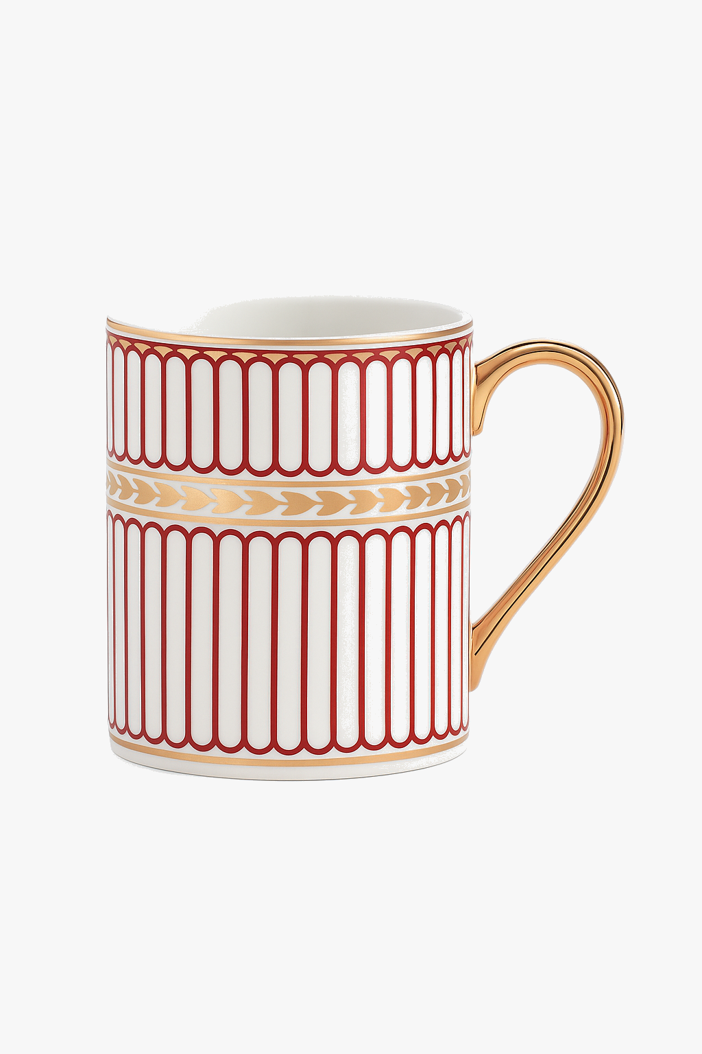 Tasse a cafe ceramique style luxueux marbre dore