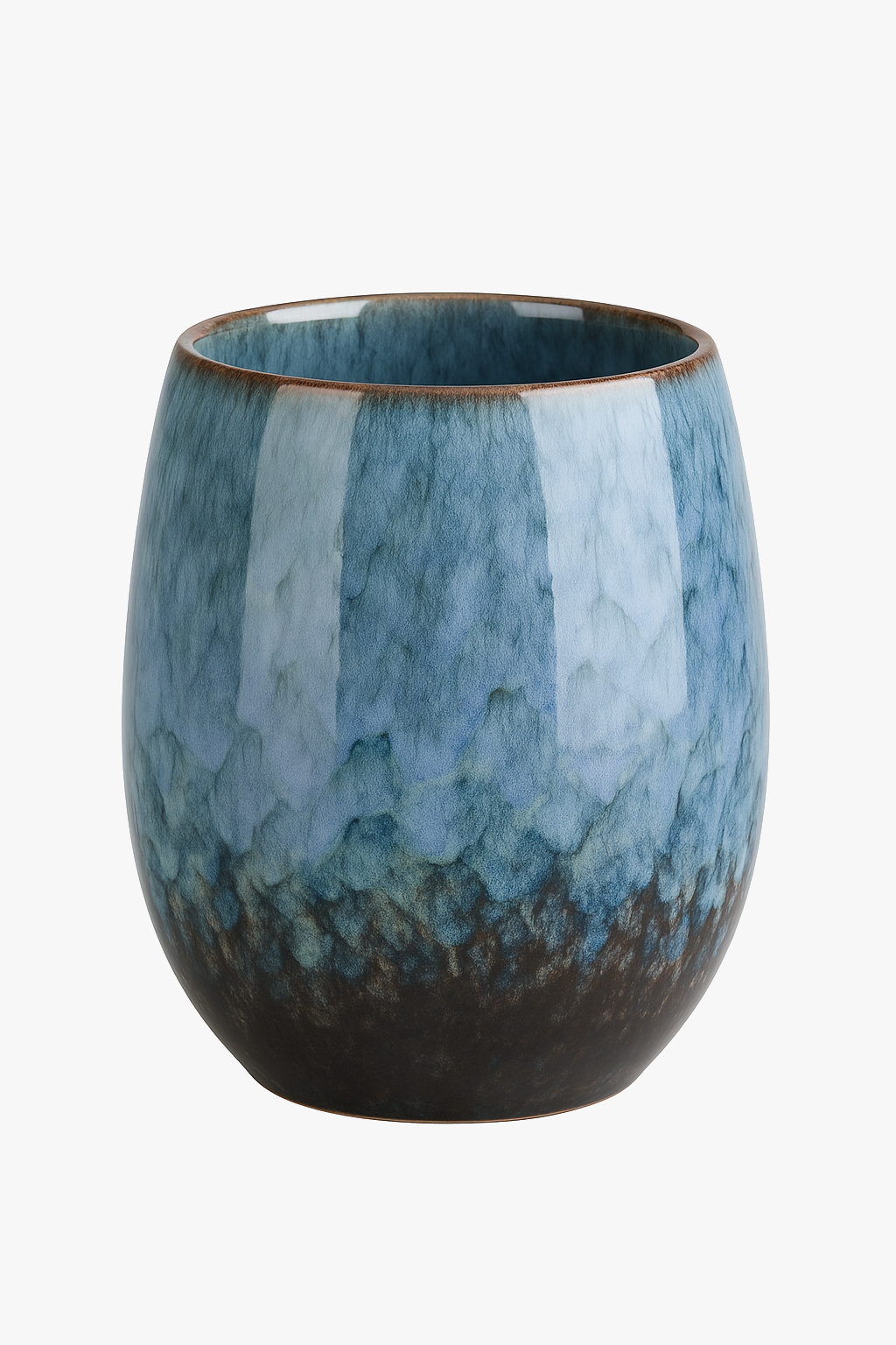 Tasse a the ceramique style tianmu bol individuel