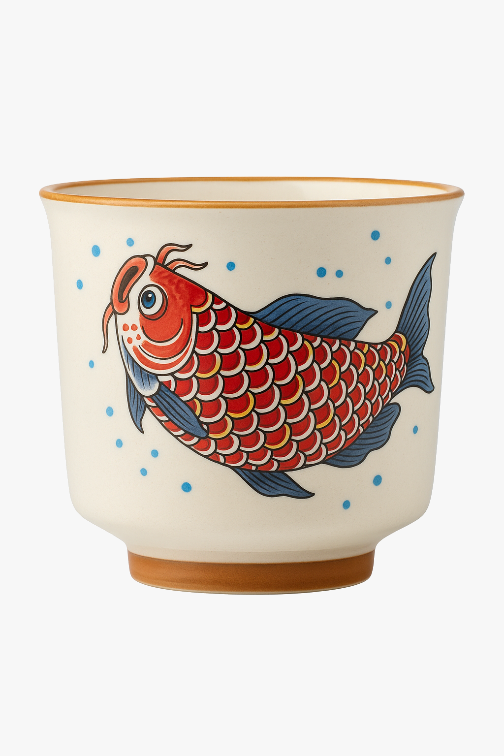 Tasse arowana rétro kung fu en céramique 150ml