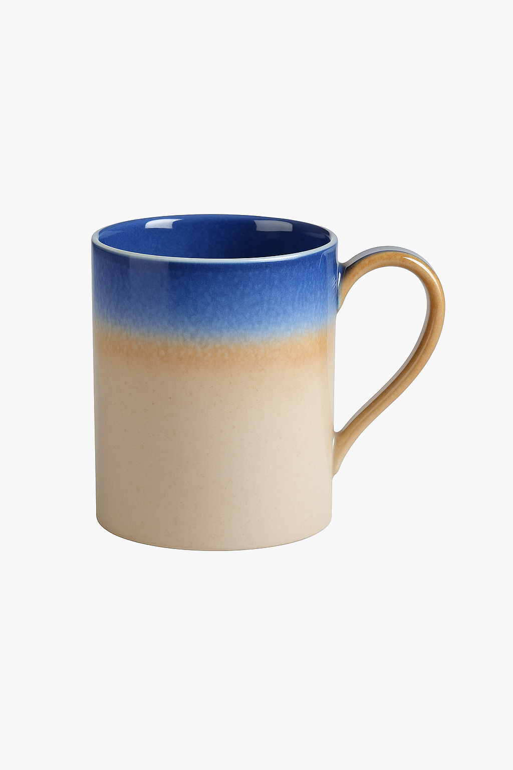 Tasse artisanale céramique style rétro rustique café thé
