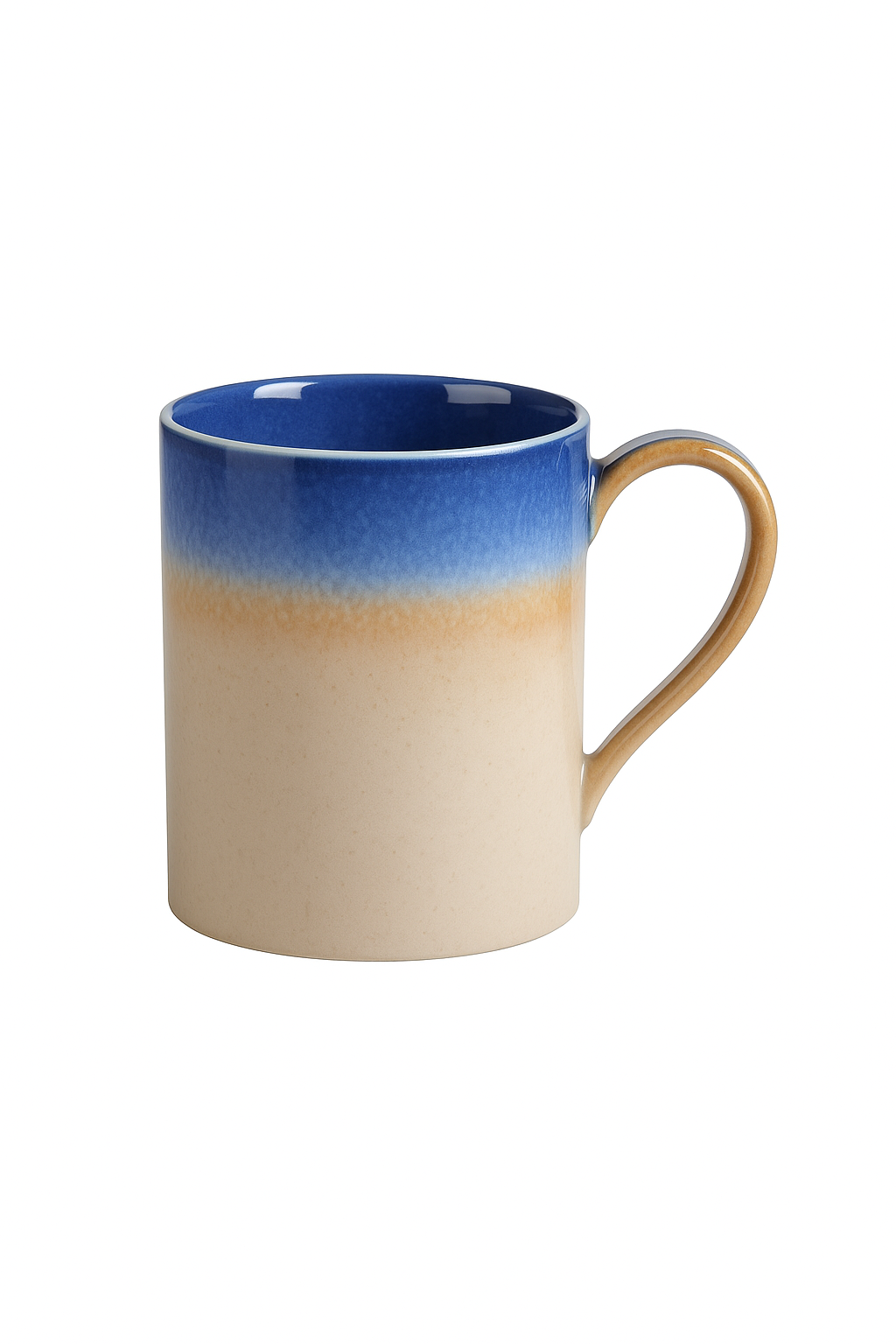 Tasse artisanale céramique style rétro rustique café thé